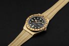 Timex Q TW2V18800 Reissue Men Black Dial Gold Stainless Steel Strap-6
