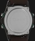 Timex Atlantis TW2V44300 Digital Dial Brown Fabric and Leather Strap-3