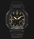 Timex UFC Colossus TW2V55300 Men Digital Analog Dial Black Rubber Strap-0