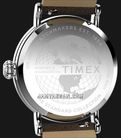 Timex Standard TW2V71200 Men Eco Friendly Green Dial Brown Leather Strap-3