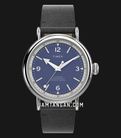 Timex Standard TW2V71300 Men Eco Friendly Blue Dial Black Leather Strap-0