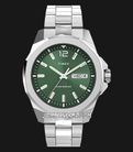 Timex Essex Avenue TW2W13900 Men Green Dial Stainless Steel Strap-0