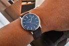 Timex Trend TW2W43700 Gallery Navy Blue Dial Brown Leather Strap-9