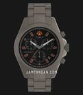 Timex Expedition TW2W45700 Field Chronograph Black Dial Gunmetal Stainless Steel Strap-0