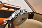 Timex Waterbury TW2W47300 Chronograph Brown Dial Brown Leather Strap-8