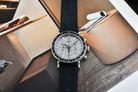 Timex Waterbury TW2W47400 Chronograph Grey Dial Black Leather Strap-5