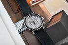 Timex Waterbury TW2W47400 Chronograph Grey Dial Black Leather Strap-6
