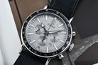 Timex Waterbury TW2W47400 Chronograph Grey Dial Black Leather Strap-7