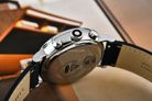 Timex Waterbury TW2W47400 Chronograph Grey Dial Black Leather Strap-8