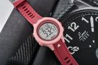 Timex Ironman TW5M62400 T200 Digital Dial Pink Rubber Strap-5