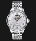 Tissot Le Locle Powermatic 80 39.3mm T-Classic T006.407.11.033.02 Open Heart Stainless Steel Strap-0