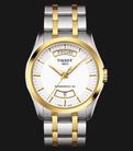 Tissot Couturier Powermatic 80 39mm T-Classic T035.407.22.011.01 White Dial Stainless Steel Strap-0