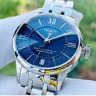 Tissot T-Classic T099.207.11.048.00 Chemin Des Tourelles Powermatic 80 Blue Dial St. Steel Strap-3