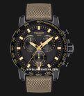 Tissot Supersport Chrono 45.5mm T-Sport T125.617.37.051.01 Black Dial Nylon With Rubber Strap-0