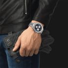 Tissot T-Sport T131.617.11.042.00 PRS 516 Chronograph Blue Dial Stainless Steel Strap-6