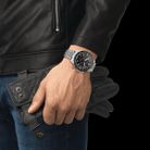 Tissot PRS 516 Automatic Chronograph 45mm T-Sport T131.627.11.052.00 Black Dial St. Steel Strap-3