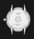 TISSOT T-Lady T133.210.16.116.00 Odaci-T White Mother of Pearl Dial Blue Leather Strap + Extra Strap-3