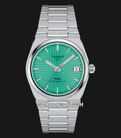 Tissot PRX Powermatic 80 35mm T-Classic T137.207.11.091.01 Green Dial Stainless Steel Strap-0